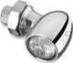 Kellermann tourne le signal Bullet Atto K Chrome Clear Glass