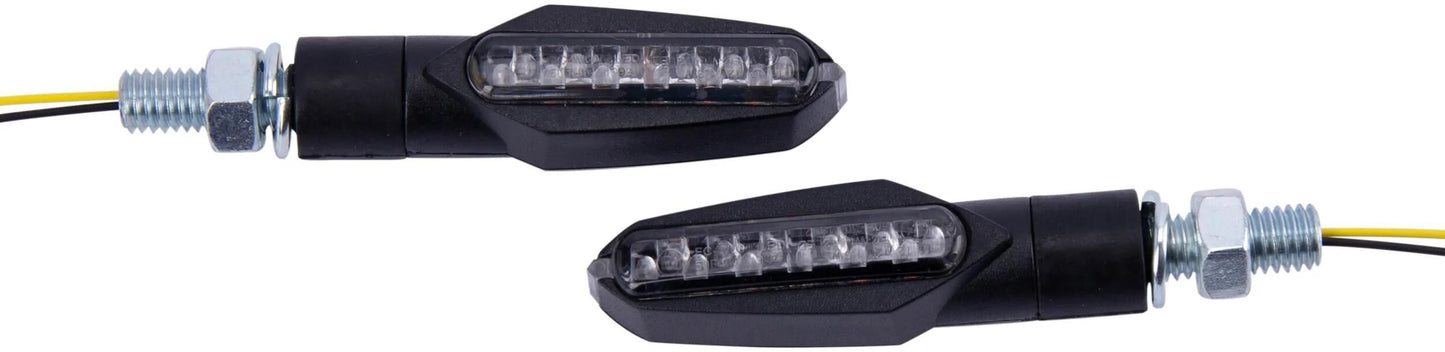 Ligne d'indicateur LED Spec-x, clignotant LED, bras court, paire