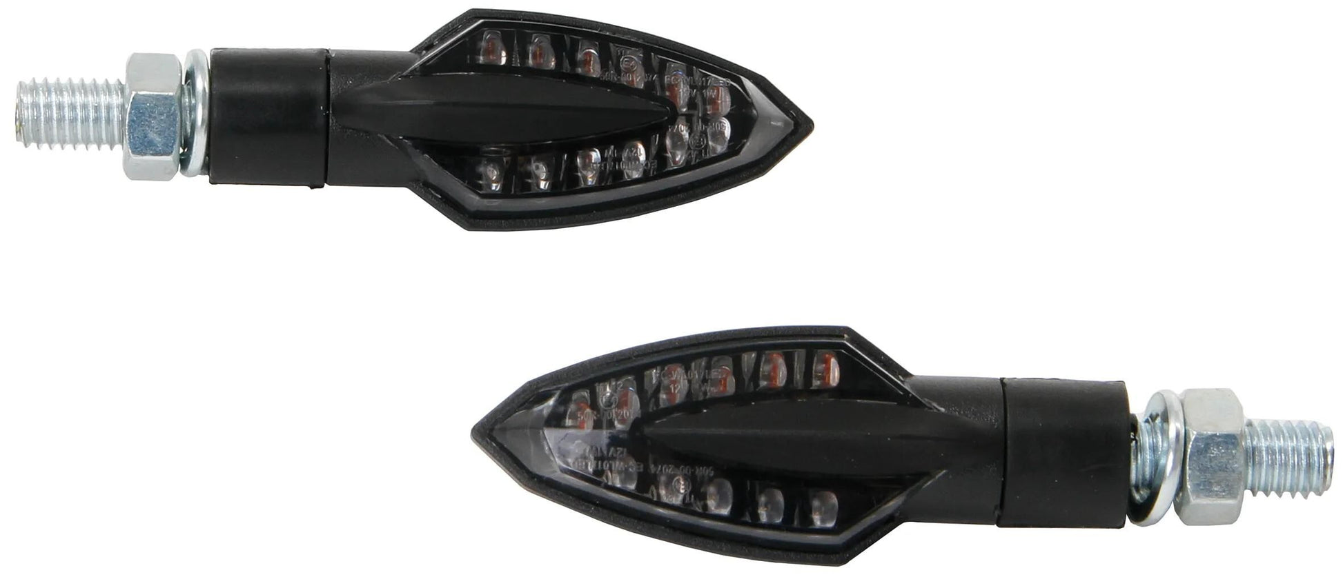 Indicateur LED Spec-x Clignotant Dardo LED noir
