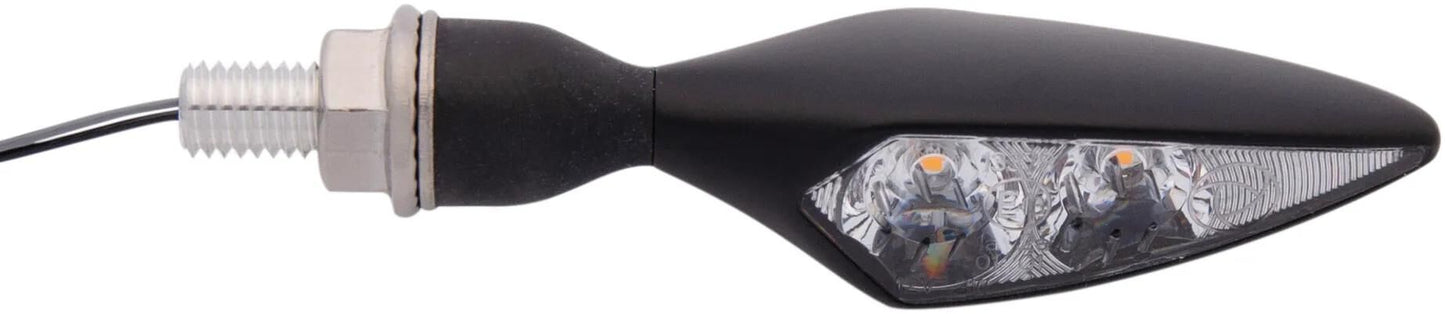 Kellermann Kl Turn Signal Micro Rhom Extreme, Black FR RR
