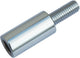 Kellermann Extension en caoutchouc silencieux 30 mm m8 VA chrome