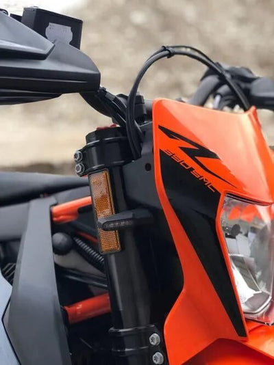 Indicateur de direction de la race du motoïsme