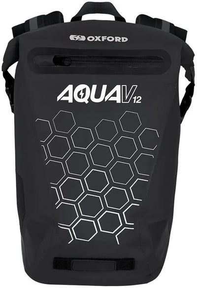 Oxford Backpack Aqua V12 Black 12L