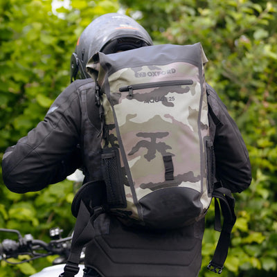 Oxford Backpack Aqua B25 Camo Black 25L