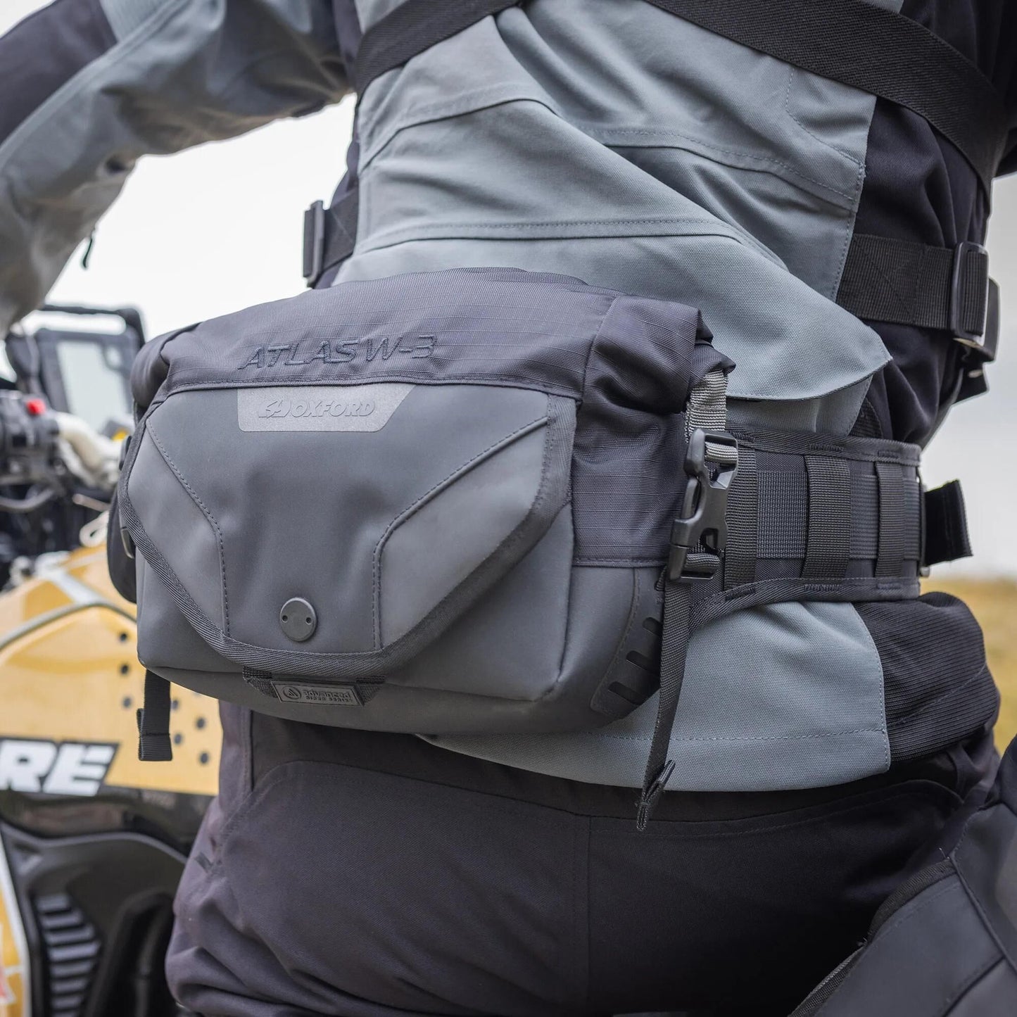 Oxford Atlas W-3 Fanny Pack Grey Black