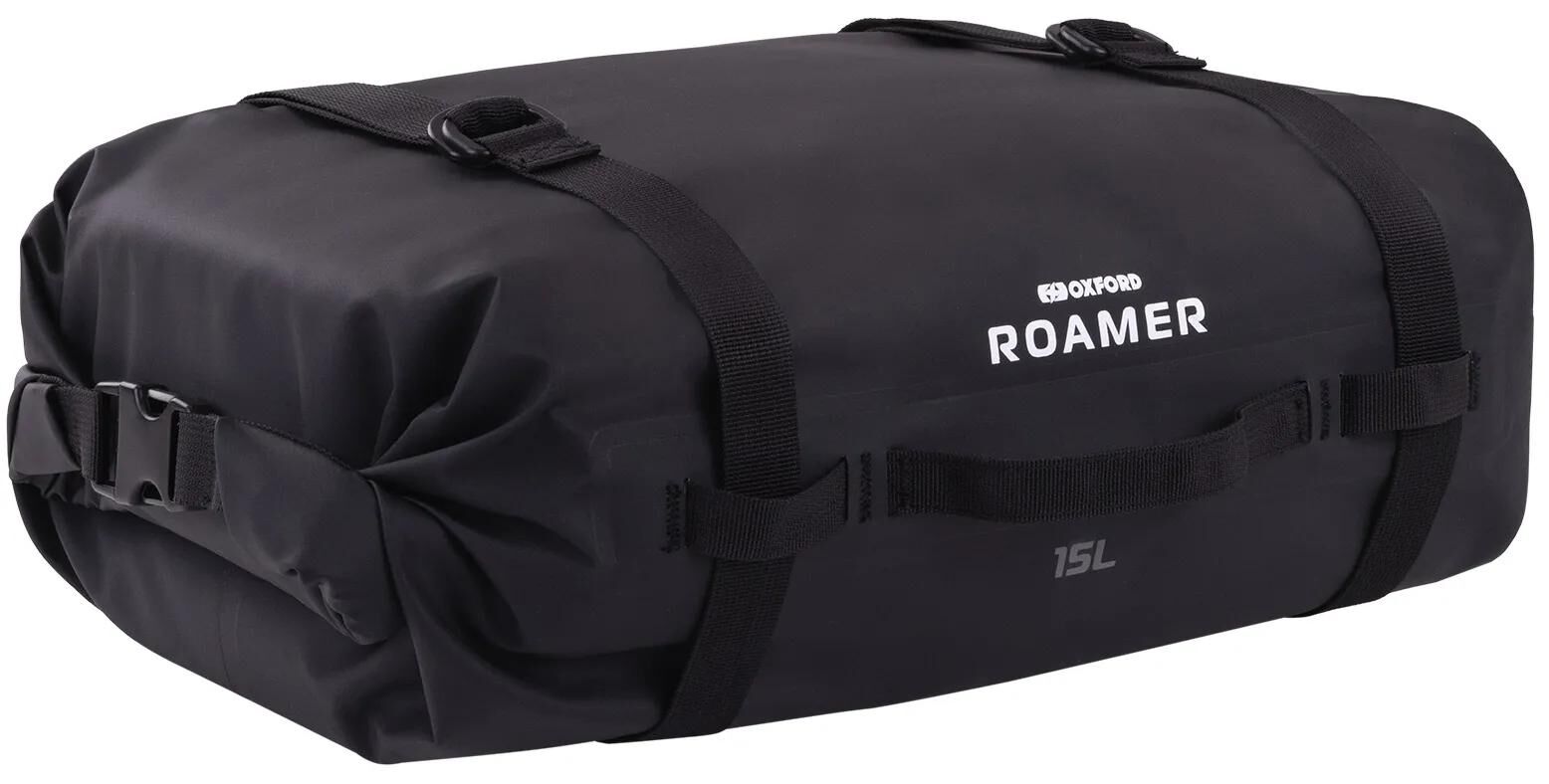 Oxford bagages roll roamer roamer top cases sacs 15 litres noir