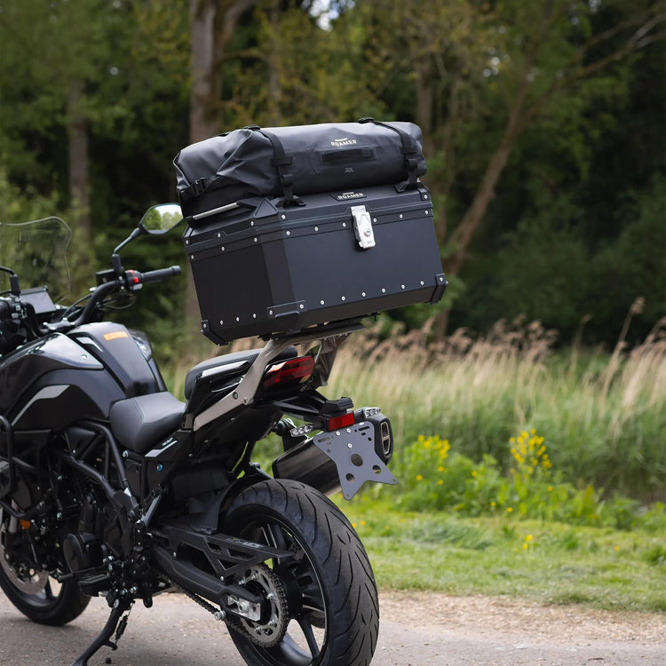 Oxford bagages roll roamer roamer top cases sacs 30 litres noir