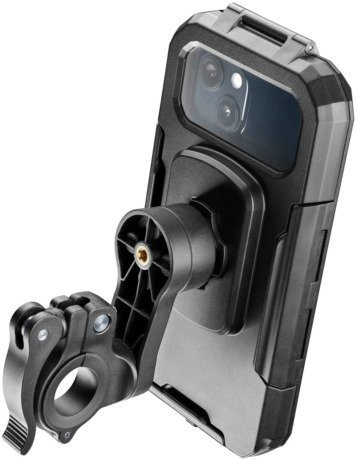 Interphone support pour téléphone portable quiklox avec système de maintien support pour téléphone portable interph quiklox armor pro 6.5 semelle