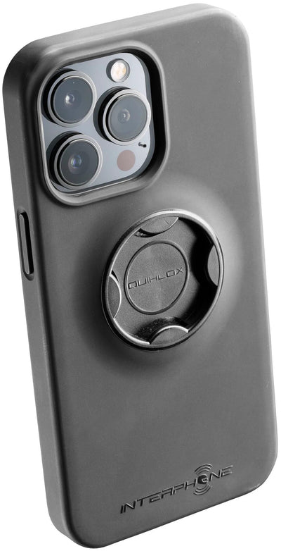 Interphone coque de téléphone portable quiklox étui pratique q-lox iphone13pro bw