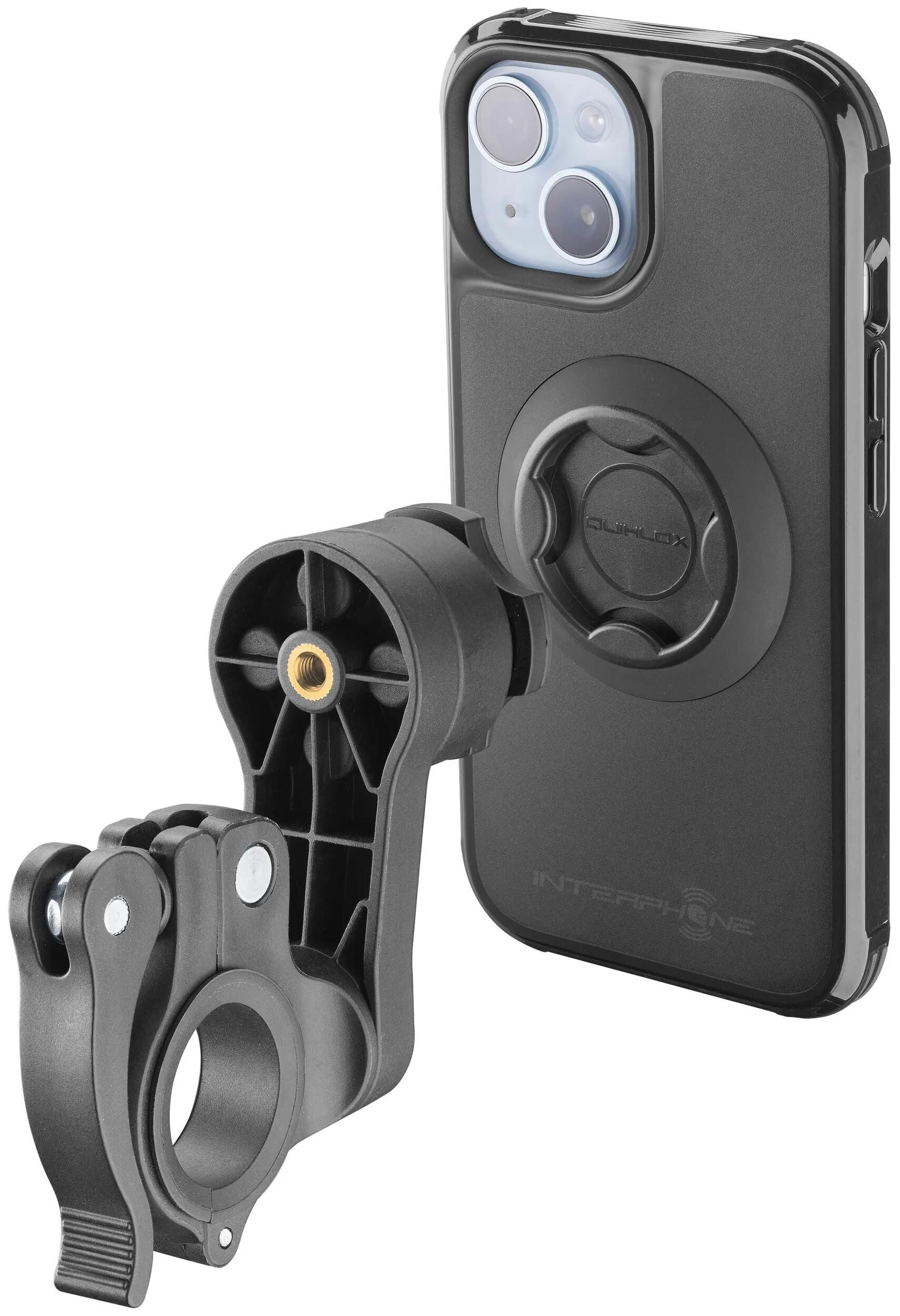 Coque pour téléphone mobile Interphone quiklox handycase q-lox iPhone 15 Plus