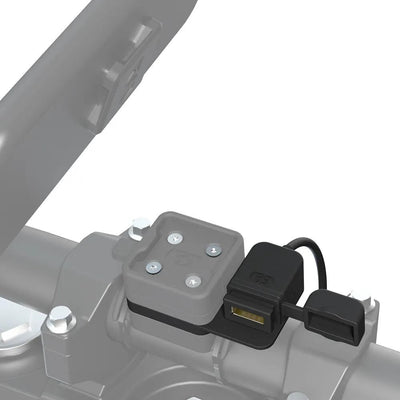 Oxford usb-adapter cliqr usb charg. adapter black