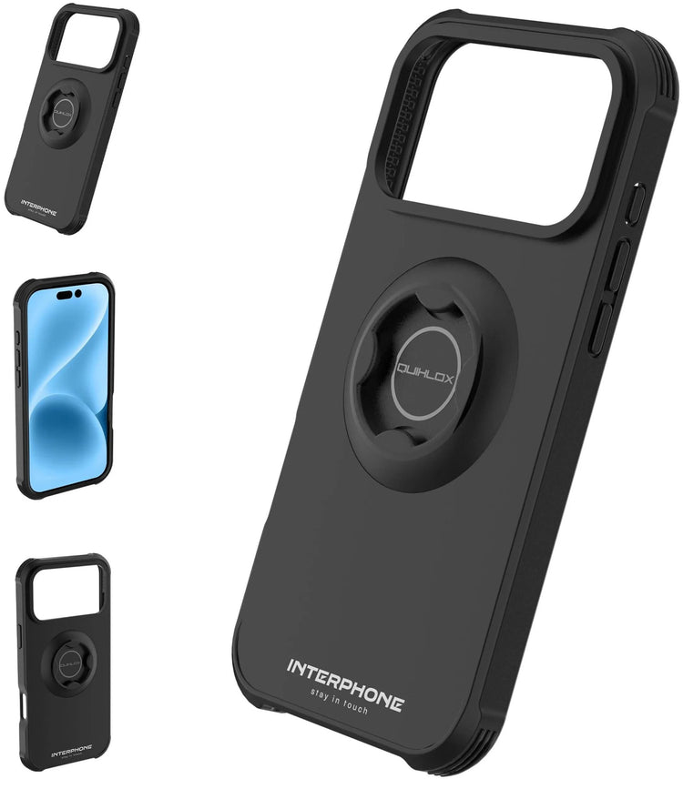 Interphone coque de téléphone portable quiklox étui pratique q-lox iphone 17 pro