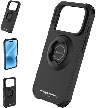 Coque de téléphone portable interphone quiklox, étui pratique q-lox iphone 17 pro max