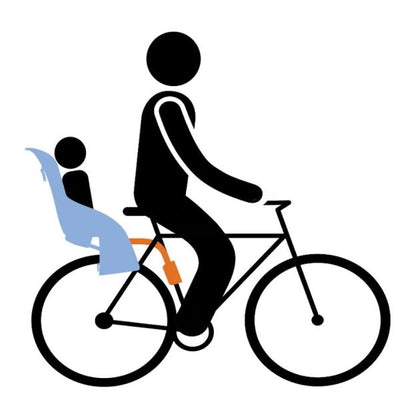 Thule Child siège derrière Ride le long de Lite pour la confirmation du cadre Gris clair