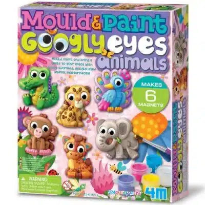 Barrage 4m peinture et moulage plâtre animaux avec aimants