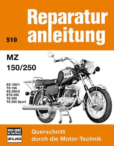 Bucheli-verlag instructions de réparation livre instructions de réparation mz 150 250