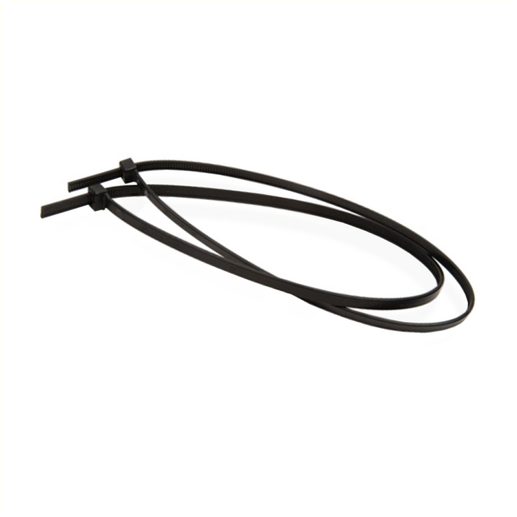 liant de câble à cravate 200x2,5 mm. par 100 noir