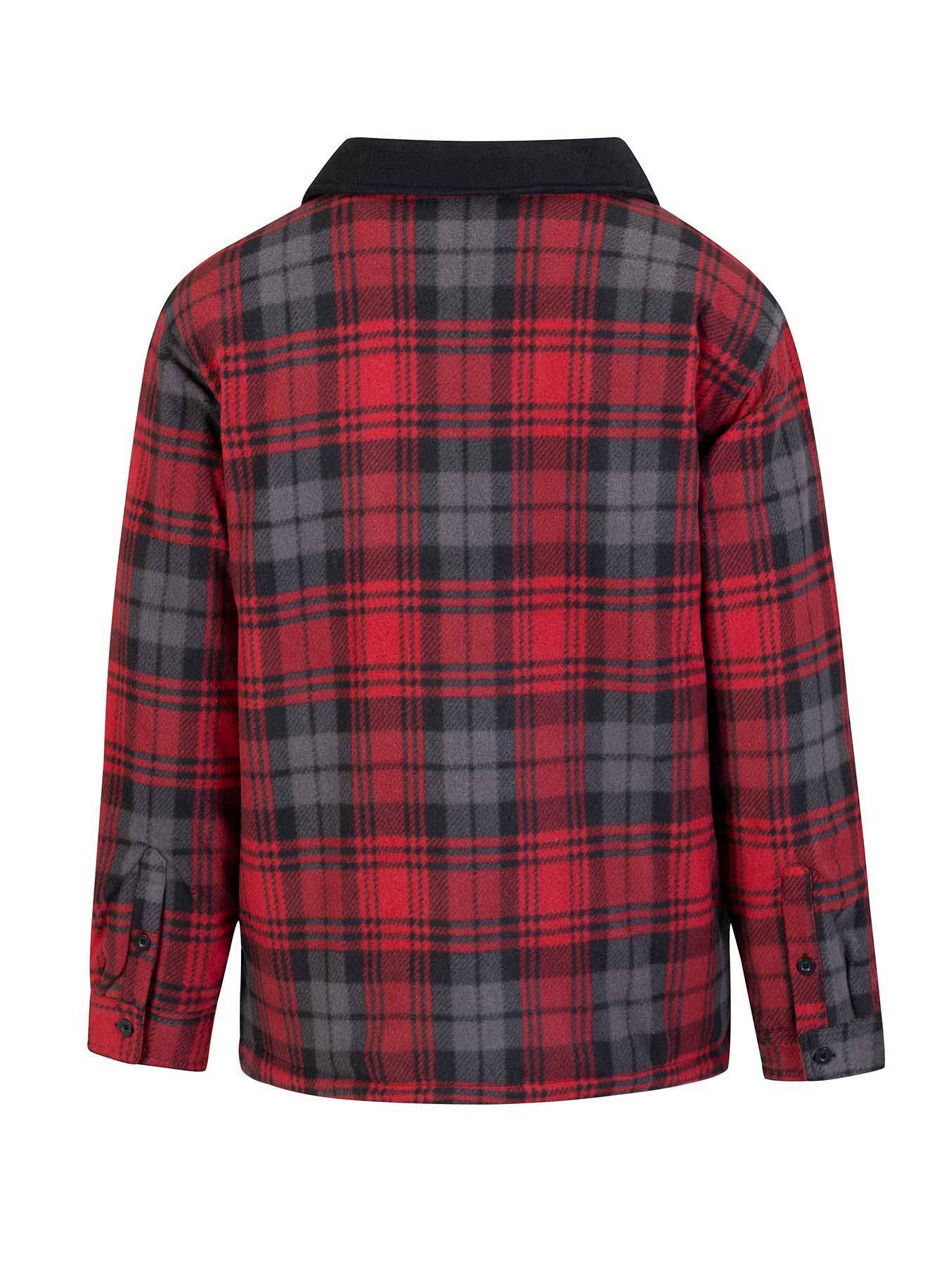 Storvik products gilet polaire bûcheron Stanley thermo rouge noir 3XL