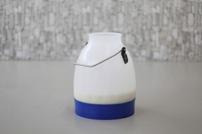Kerbl seau à lait semi transparent bleu 30 litres