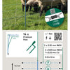 Ako products mouton nettitan premium vario 122 cm x 50m double enclos 1