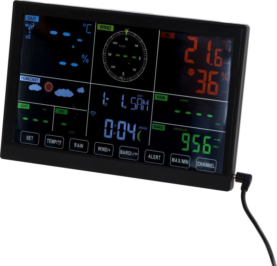 Station météo numérique 7en1 intelligente