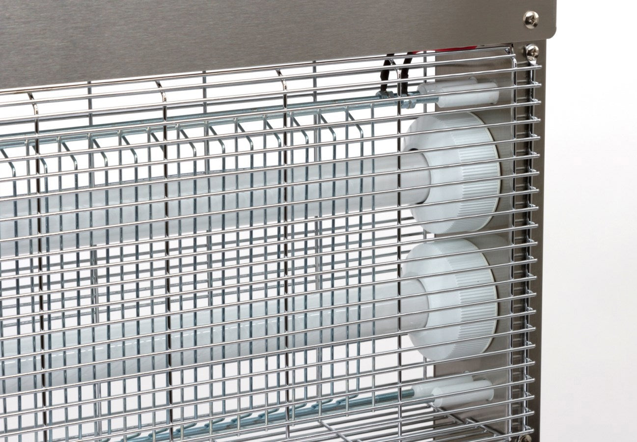 Boîte à mouche électrique Ecokill inox ipx4 2 x 15w