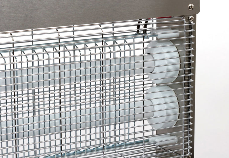 Boîte à mouche électrique Ecokill inox ipx4 2 x 15w