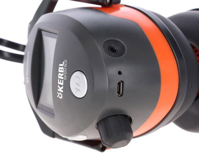 Le casque antibruit Kerbl fonctionne avec la radio et le Bluetooth