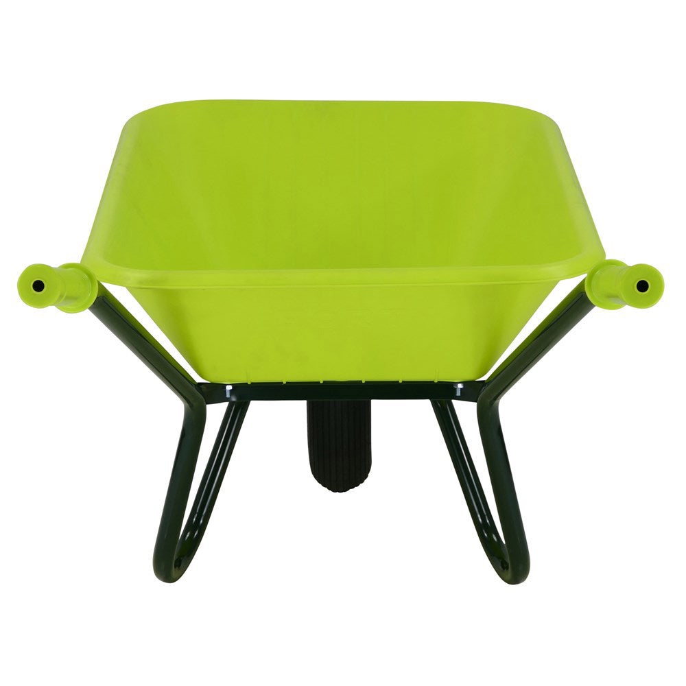 Brouette de jardin Fort 515 90 citron vert 2 plis