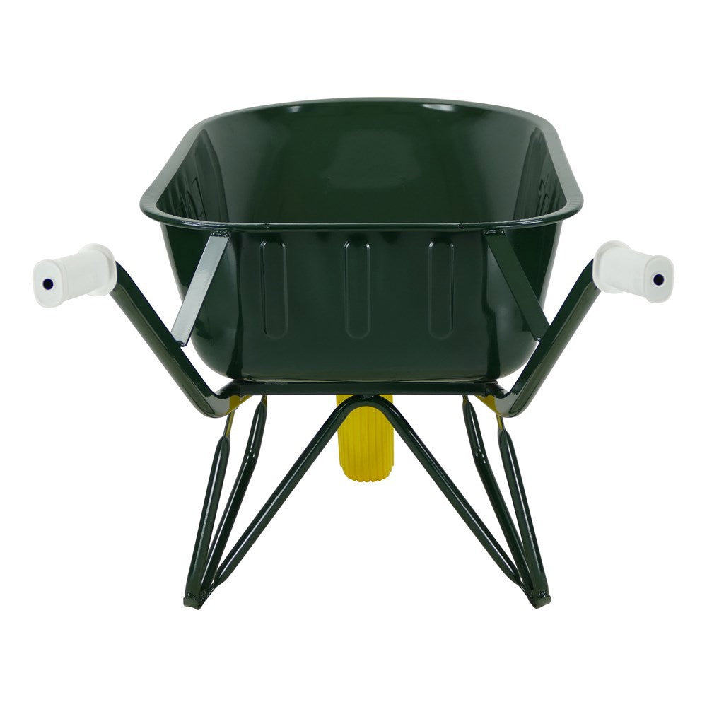 Fort products brouette 80l plaque double fond peinte plus roue