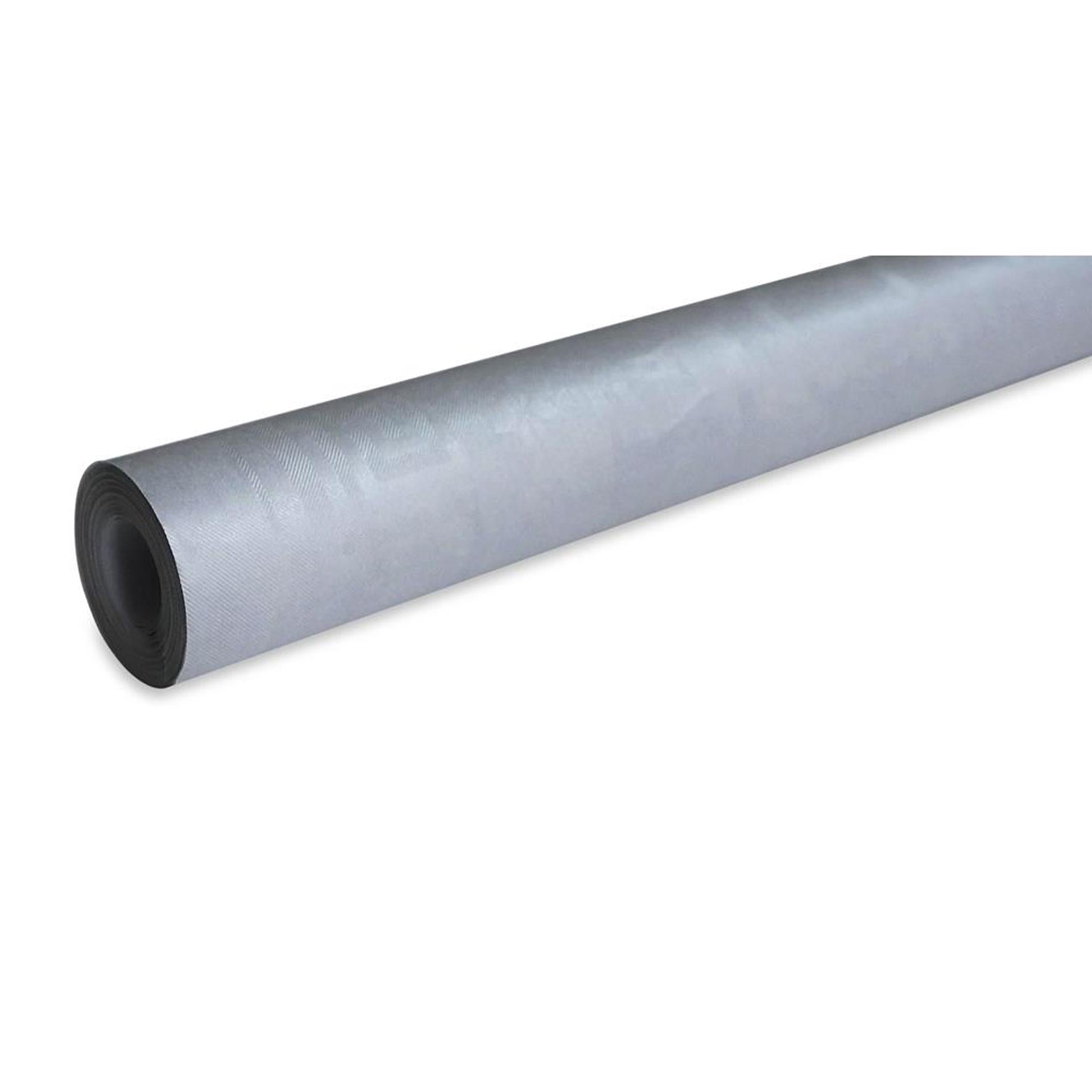 Papier damassé Wicotex en rouleau 120cmx8mètres argent