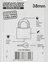 Produits cadenas superlock 38mm plus3 clés - afbeelding 4