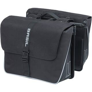 Basil Double Bag Forte Mik 35L Black