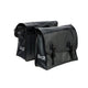 Sac double beck classique bâche noire 46l.