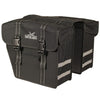 Sac Greenlands double noir-noir. taille 36x32x18 cm (2x) 40L. côtés biseautés