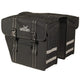 Sac Greenlands double noir-noir. taille 36x32x18 cm (2x) 40L. côtés biseautés