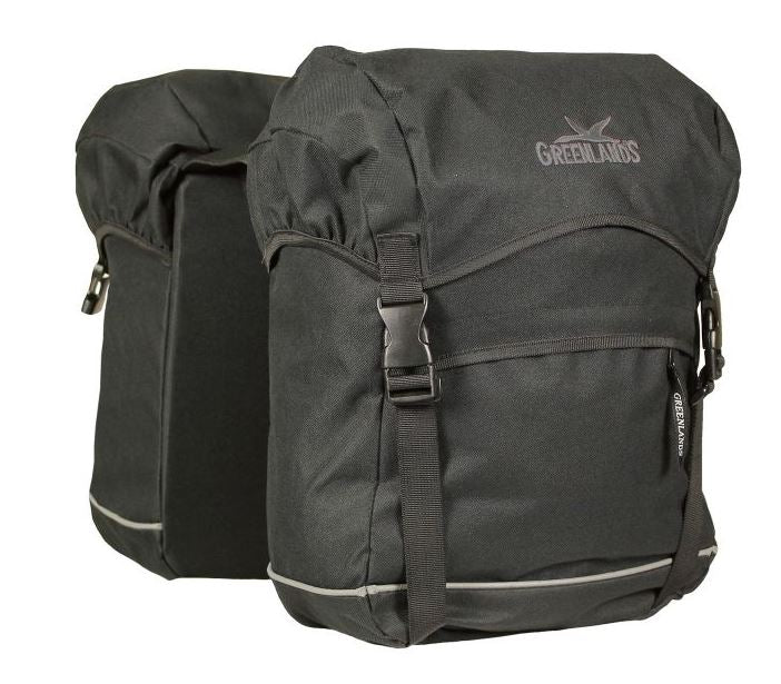 Voyage urbain du Groenland Extra Large double noir 50 litres