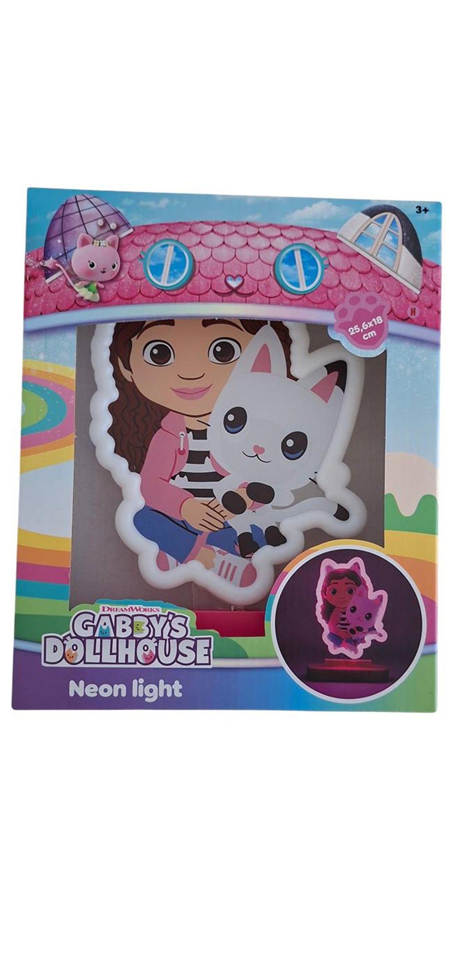 Lampe de table néon Z1 gabby 25x22cm