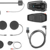 Système de communication pour casque interphone u-com 8 r casque com.system interp. kit double u-com 8r