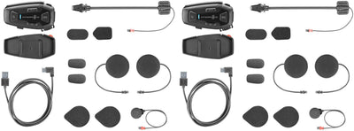 Système de communication pour casque interphone u-com 8 r casque com.system interp. kit double u-com 8r