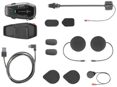 Système de communication pour casque interphone u-com 7 r casque com.system interp. kit double u-com 7r