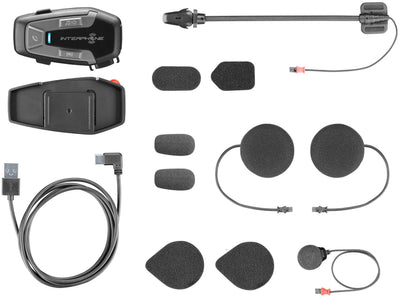 Système de communication pour casque interphone u-com 6 r casque com.system interp. kit simple u-com 6r