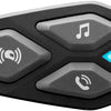 Système de communication pour casque interphone u-com 3 casque com.system interp. u-com 3 kit simple hd