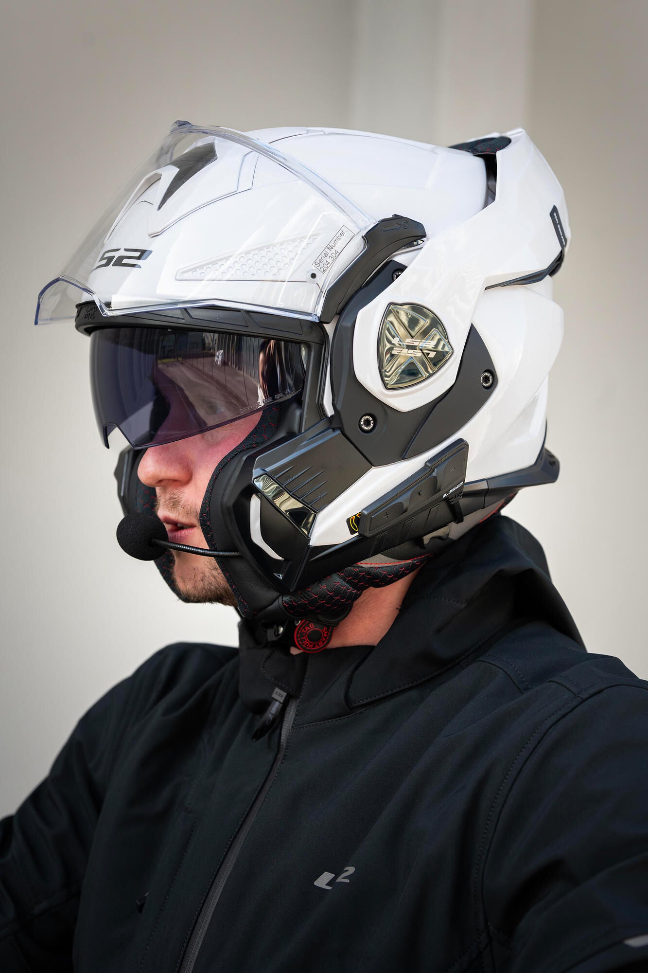 Système de communication pour casque Ls2, interphone, spectre com. spectre du système