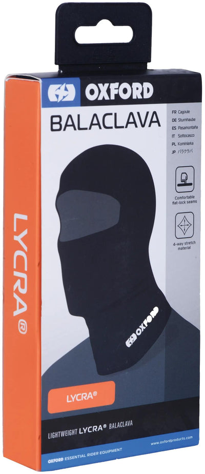 Oxford Lycra Storm Hoods Black