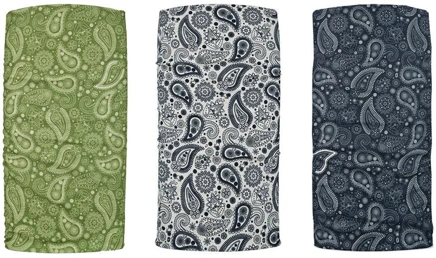 Oxford Multifun. Écharpe confortable Paisley