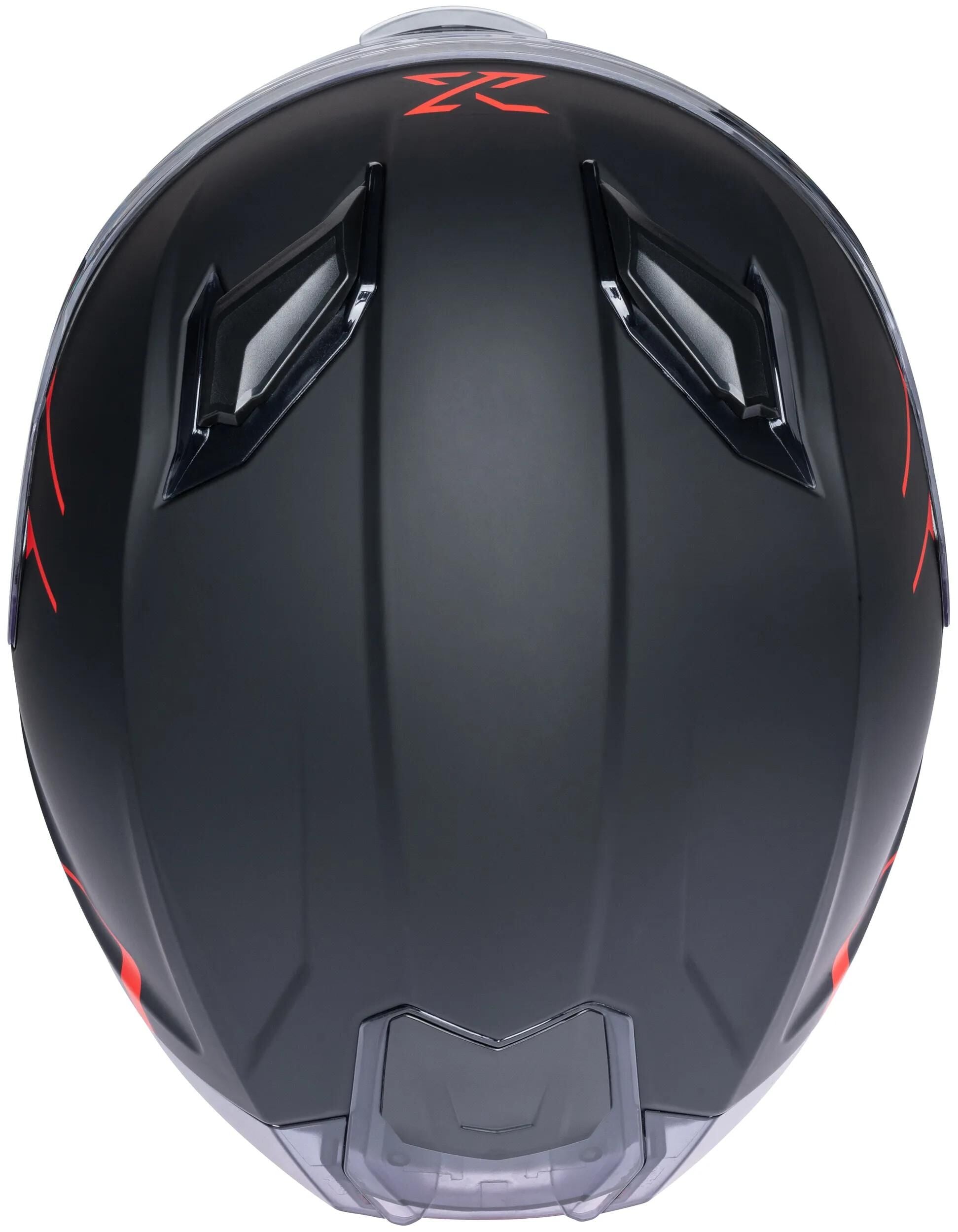 Casque Spec-X SX-82.03 R2 Black Matt Red S Pin Read