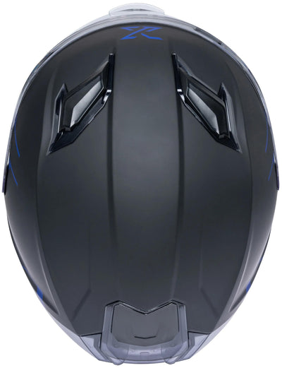Casque Spec-X SX-82.03 R2 Black Matt Blue M Pin Rea