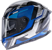 Casque Spec-X SX-82.03 R1 Bl Black Blanc B blanc M Pin de lecture - afbeelding 2