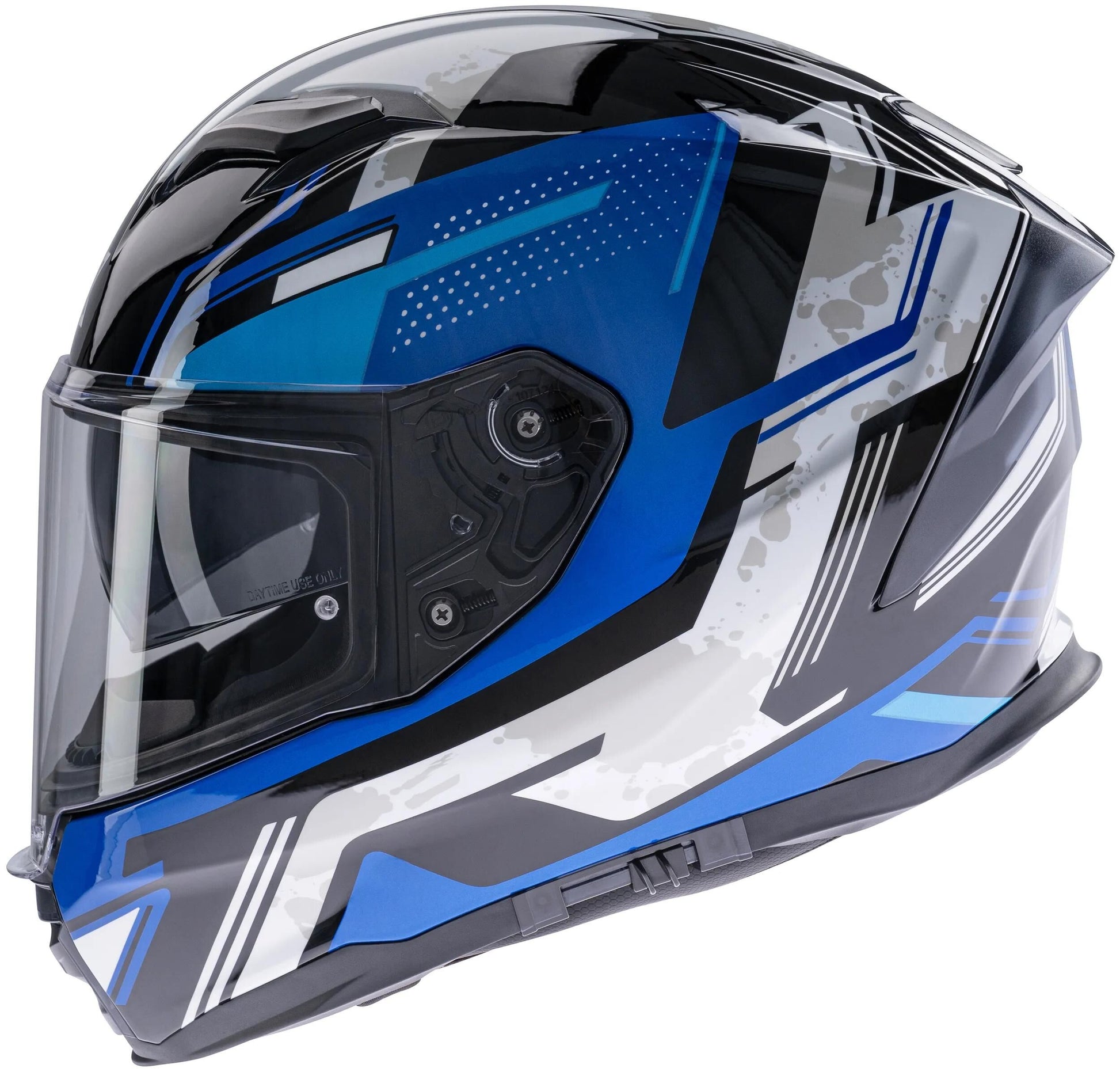 Casque Spec-X SX-82.03 R1 Bl Black Blanc L lecture